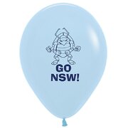 NSW Pale Blue Cockroach 30cm Latex Balloons Pk 25 