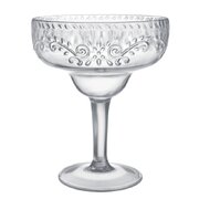 Boho Vibes Clear Embossed Margarita Glass 561ml (Pk 1)