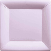 Pastel Lilac 9in Square Paper Plates Pk 20