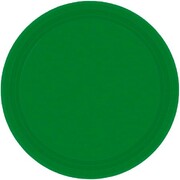 Festive Green 7in Round Paper Plates Pk 20