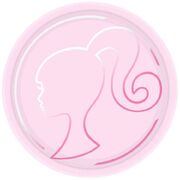 Pink Barbie Paper Plates 23cm (Pk 8)