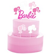 Barbie Cake Decorating Topper Kit (7 Pieces)