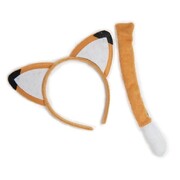 Fox Headband & Tail Costume Accessory Set