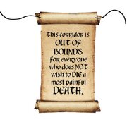 Harry Potter Halloween Door Poster with Ribbon 57 x 87cm