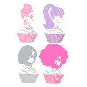 Barbie Cupcake Cases & Picks Kit (48 Pieces)
