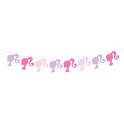 Barbie Paper Ribbon Garland Decoration (280cm)