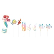 The Little Mermaid Cake Topper Kit (Pk 8)