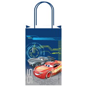 Cars 3 Kraft Paper Treat Bags with Handles Pk 8