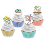 May Gibbs Gumnut Babies Cupcake Cases & Picks Kit (Pk 48)