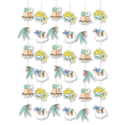 May Gibbs Gumnut Babies Pastel Hanging String Decorations (Pk 6)