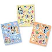 Bluey Stickers Party Favours 8 Sheets Per Pack