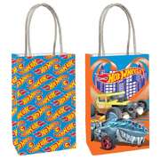 Hot Wheels Paper Kraft Lootbags (Pk 8)