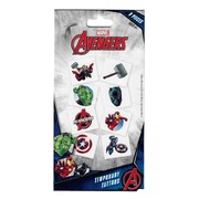 Marvel Avengers Temporary Tattoos 8 Piece 1 Sheet