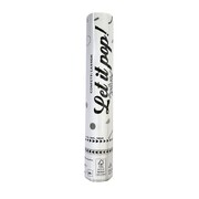 White Confetti Cannon 28cm Tissue Paper Party Popper Wedding Celebration