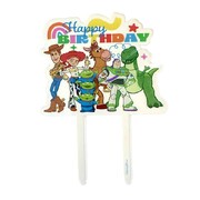 Toy Story Acrylic Happy Birthday Cake Topper | 14cm Reusable Party Cake Decoration