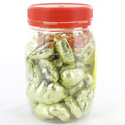 Gold Chocolate Hearts 500g (approx 50 hearts in jar)
