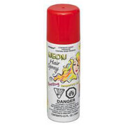 Neon Red Hairspray 133ml (Pk 1) 