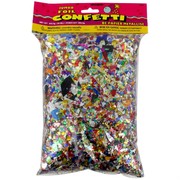 Multi Foil Confetti 283.5gm Pk 1 