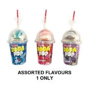 Soda Pop Lollipop Popping Candy Assorted Flavours Pk 1