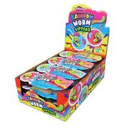 Rainbow Worm Dipperz Lollies Assorted Flavours 60g Pk 12