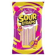 Passion Punch Sour Straps Lollies 160gm