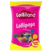 Mixed Flat Lollipops Party Bag 600g