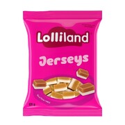 Jersey Caramel Lollies 128g | Gluten Free Caramel Milk Sweets