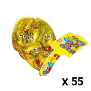 Milk Chocolate Mini Gold Easter Chicks 63gm Pk 55