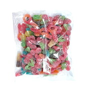 Big Sour Mix Lollies 1kg │ Large Gummy Candy Assorted Party Lollies Gluten Free