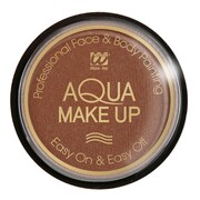 Widmann Brown Aqua Make-Up Face & Body Paint 10ml | Water-Based Costume Makeup