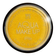 Widmann Yellow Aqua Make-Up Face & Body Paint 10ml | Water-Based Costume Makeup