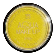 Widmann Pastel Yellow Aqua Make-Up Face & Body Paint 10ml | Water-Based Costume Makeup