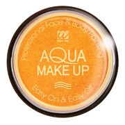 Widmann Orange Aqua Make-Up Face & Body Paint 10ml | Water-Based Costume Makeup