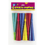 Prismatic Horns Pk 6 (Assorted Colours)