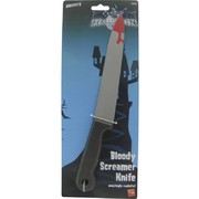 Blood Stained Plastic Knife (33cm) Pk 1