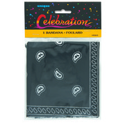 Black Paisley Bandana Pk 1 