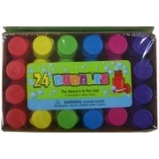 Party Bubbles - Assorted Colour Bottles Pk 24 