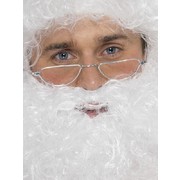 Santa Wire Framed Half Moon Glasses - No Lens Pk 1