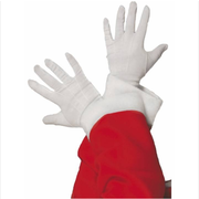 Christmas White Santa Gloves (1 Pair)