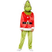 Child The Grinch Dr Seuss Costume (8-10 Yrs)