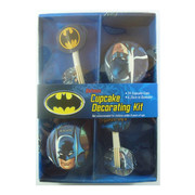 Batman Cupcake Decorating Kit Pk 24 (24 Assorted Cups & 24 Assorted Picks)