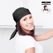 Black Bandana (50cmx50cm) Pk 1 