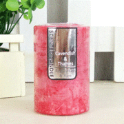Red Yuzu & Red Currant Scented Pillar Candle (5cm x 7.5cm) Pk 18