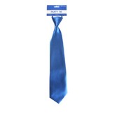Blue Satin Tie Pk1 