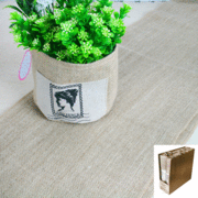 Hessian Material Table Runner (2m x 30cm) Pk 1