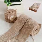 Hessian Ribbon (2m x 4cm) Pk 1 (1 Roll Only)