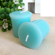 Blue Ocean Scented Votive Candle (4.5cm x 4.5cm) Pk 1 (1 Candle Only)
