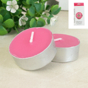 Hot Pink Wild Peony & Muguet Scented Candle Tealights Pk 8