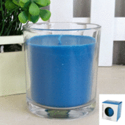 Blue Himalayan Lagoon Scented Candle Jar (7cm x 8cm) Pk 1