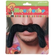 Black Mexican Moustache Pk 1